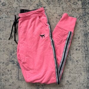 PINK Victoria's Secret Bright Pink joggers